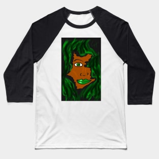 Emerald Gaze Baseball T-Shirt